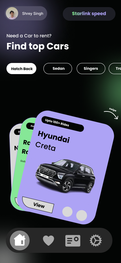 STARLINK - Car Rental App thumbnail 3